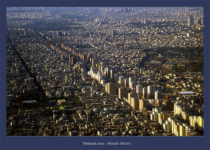 Teheran z vysky